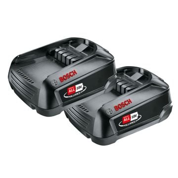 Bosch Green 18v 1.5Ah Lithium-Ion Battery Power4All Twin Pack