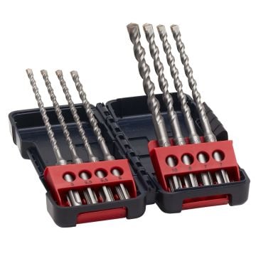 Bosch SDS+ Drill Bit Set In Tough Case x8 Pcs 2607019904