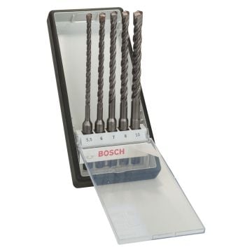 Bosch Robust Line SDS-plus-5 Hammer x5 Pcs Drill Bit Set 2607019929