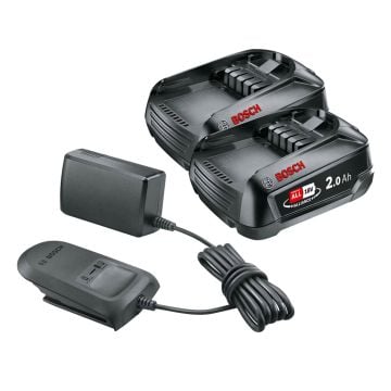 Bosch Green 18v 2.0Ah Lithium-Ion Power4All Battery & AL 18V-20 Charger Kit