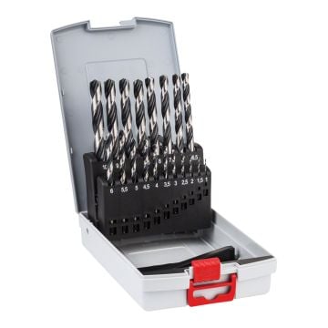 Bosch HSS Twist Drill Bit Set PointTeQ ProBox 1 x19 Pcs 2608577351