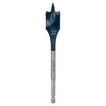 Bosch Self Cut Speed Flat Drill Bit Hex Shank 22mm x 152mm 2608595492