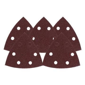 Bosch Delta Sanding Sheets For Wood 80G x5 Pcs 2608621686
