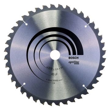 Bosch Optiline Mitre Saw Blade for Wood 305x30x2.5x40T