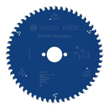 Bosch Expert 190mm Circular Saw Blade For Aluminium 190x30x2.6x56T