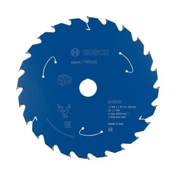Bosch Expert for Wood Circular Saw Blade for Cordless Saws 165x1.5/1x20 T24
