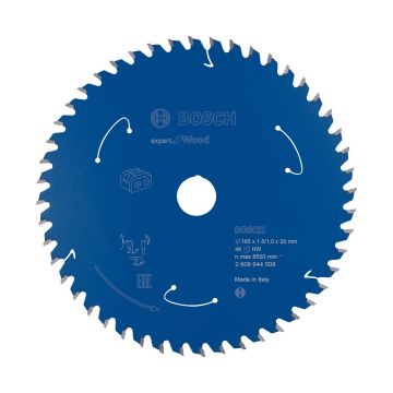 Bosch Expert for Wood Circular Saw Blade for Cordless Saws 165x1.5/1x20 T48