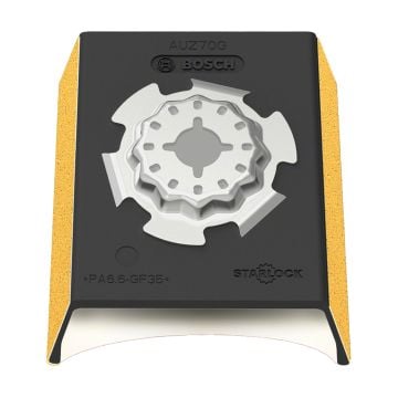 Bosch AUZ 70 G Starlock Profile Sanding Plate For Multicutters Inc 4x Sanding Sheets