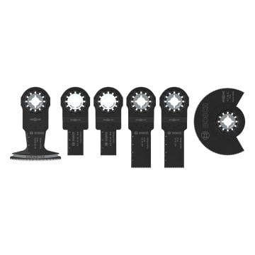 Bosch Starlock Universal Multi-Cutter Blade Set for Wood x6 Pcs 2608669334
