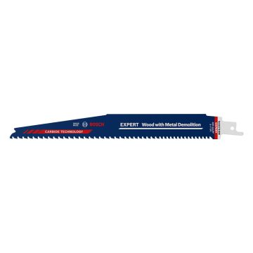 Bosch Expert S 1167 XHM Wood With Metal Demolition Reciprocating Saw Blade 2608900398