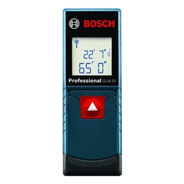 Bosch Professional GLM 20 Compact Red Laser Measuring Tool 0.15m–20.00m