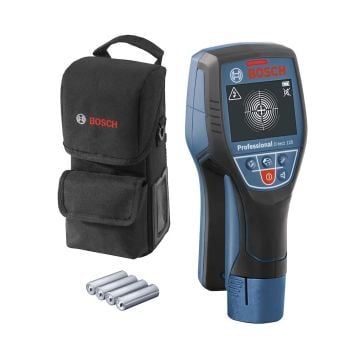 Bosch Professional D-TECT 120 Wall Scanner Measuring Tool Inc 4x AA Batts