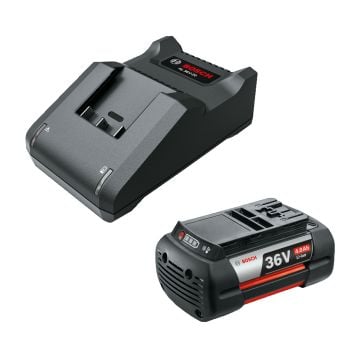 Bosch Green/Professional 36v Starter Set Inc 1x GBA 4.0Ah Battery & 1x AL 36V-20 Charger F016800622