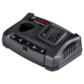 Bosch Professional GAX 18V-30 10.8v / 12v / 18v Dual Li-ion Battery Charger with USB Port