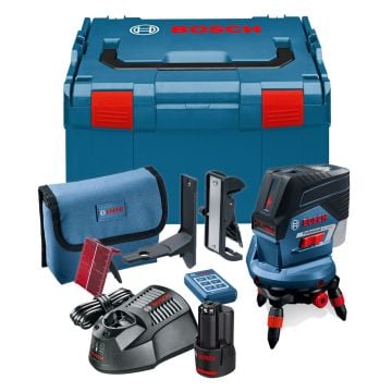 Bosch Professional GCL 2-50 C 10.8v / 12v Combi Laser Measuring Tool, BM3, RC2 + RM3 Inc 1x 2.0Ah Batt