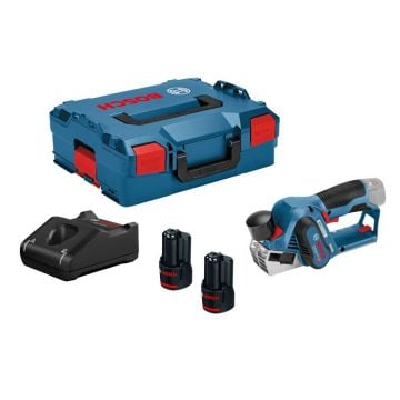 Bosch GHO 12V-20 Brushless Cordless Compact Planer 56mm inc 2x 3.0Ah Batts