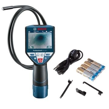 Bosch Professional GIC 120 C 10.8v / 12v Cordless Inspection Camera Measuring Tool Inc 4x AA Batts