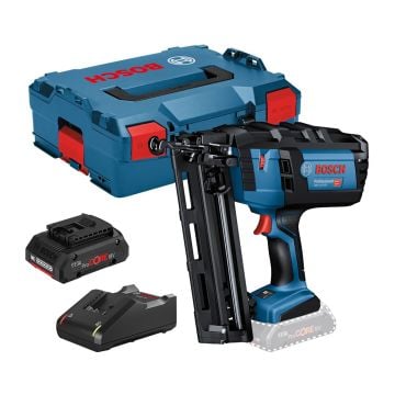 Bosch Professional GNH 18V-64 M Cordless 16 Gauge Finish Nailer Inc 1x 4.0Ah ProCORE Batt