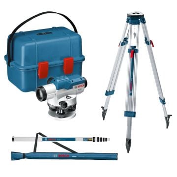 Bosch Professional GOL 26 D + BT160 + GR500 Optical Level Measuring Tool Set