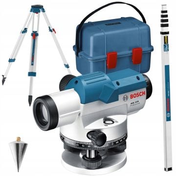 Bosch Professional GOL 32D + BT160 + GR500 Optical Level Measuring Tool Set
