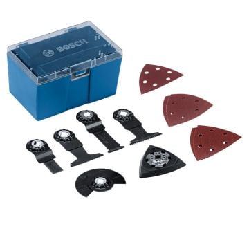 Bosch GOP Starlock Universal Multi-Cutter Blade Set x11 Pcs In Case For L-Boxx