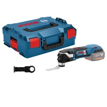 Bosch Professional GOP 18V-28 Starlock Plus Brushless Multi-Cutter Inc Blade Body Only In L-Boxx