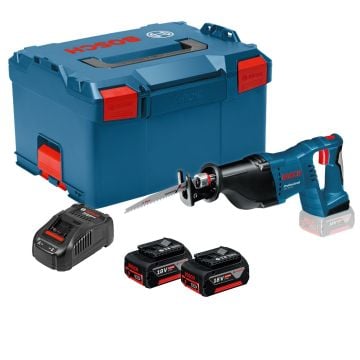 Bosch Professional GSA 18 V-LI Reciprocating Saw Inc 2x 5.0Ah Batts