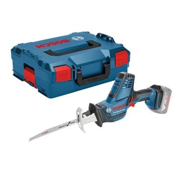 Bosch Professional GSA 18 V-LI C Compact Reciprocating Saw Body Only In L-Boxx