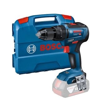 Bosch Professional GSB 18V-55 Brushless Combi Drill Body Only In L-Case Carry Case 