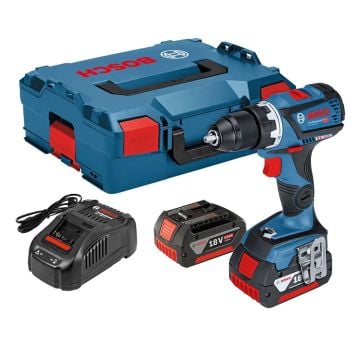 Bosch Professional GSR 18V-60 C Brushless Drill Driver Inc 2x 5.0Ah Batts