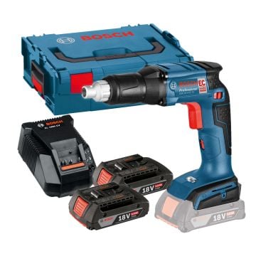 Bosch Professional GSR 18 V-EC TE 18v Brushless Drywall Screwdriver Inc 2x 2.0Ah Batts