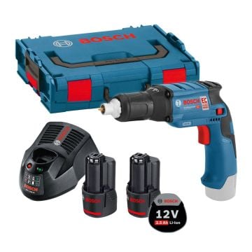 Bosch Professional GTB 12V-11 10.8v / 12v Brushless Drywall Screwdriver Inc 2x 2.5Ah Batts