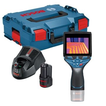 Bosch Professional GTC 400 C 10.8v / 12v Thermal Imaging Camera Measuring Tool Inc 1x 1.5Ah Batt