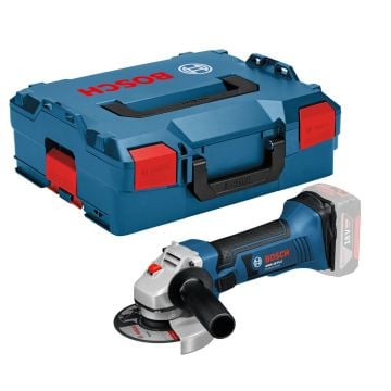 Bosch Professional GWS 18 V-LI 115mm / 4.5" Angle Grinder Body Only In L-Boxx