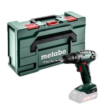 Metabo BS 18 18v Cordless Drill Driver Body Only In MetaBOX Carry Case