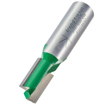 Trend CraftPro C019X1/2TC Two Flute Router Cutter 12mm Diameter