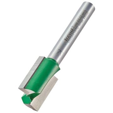 Trend CraftPro C023AX1/4TC Two Flute Router Cutter 14mm Diameter