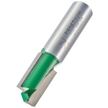 Trend CraftPro C024AX1/2TC Two Flute Router Cutter 15mm Diameter