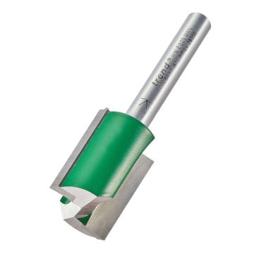 Trend CraftPro C028AX1/4TC Two Flute Router Cutter 18.0mm Diameter