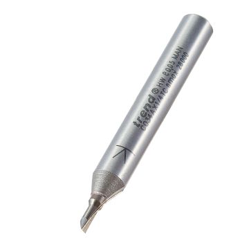 Trend CraftPro C034AX1/4TC Single Flute 2.0mm Diameter