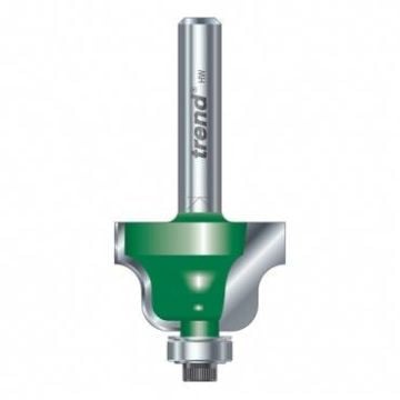 Trend CraftPro C087X1/4TC Roman Ogee 6.3mm Radius Router Cutter x 22.2mm Cut