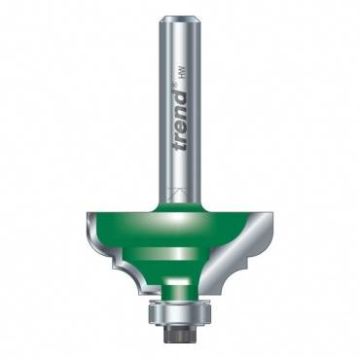 Trend CraftPro C105X1/4TC Self Guided Broken Ogee Router Cutter Quirk R6.3mm