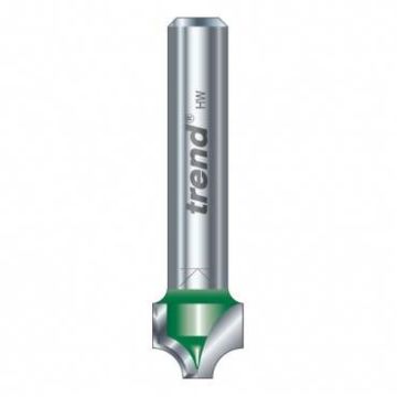 Trend CraftPro C106X1/4TC Ovolo 3.2mm Radius Router Cutter x 9.5mm Diameter