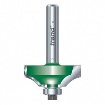Trend CraftPro C112X1/4TC Flat Ovolo Router Cutter 12mm Radius Router Cutter x 11mm Cut