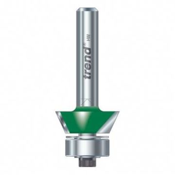 Trend CraftPro C119X1/4TC Self Guided Bevel Trim Router Cutter Angle 65 Degrees
