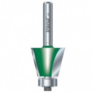 Trend CraftPro C138BX1/4TC Self Guided Chamfer 67.5 Degrees x 22.2mm Cut