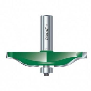 Trend CraftPro C184X1/2TC Ogee Panel Router Cutter Mould Router Cutter 22mm Radius 86mm Diameter