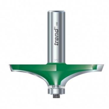 Trend CraftPro C190X1/2TC Bearing Guided Thumb Mould Router Cutter Radius 44mm