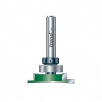 Trend CraftPro C224X1/4TC Guided Offset Pile Router Cutter 2/7mm