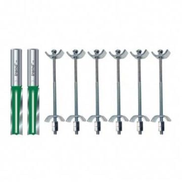Trend CR/KFP/6 Kitchen Fitters Pack C153Dx2 pcs & 6 panel connectors